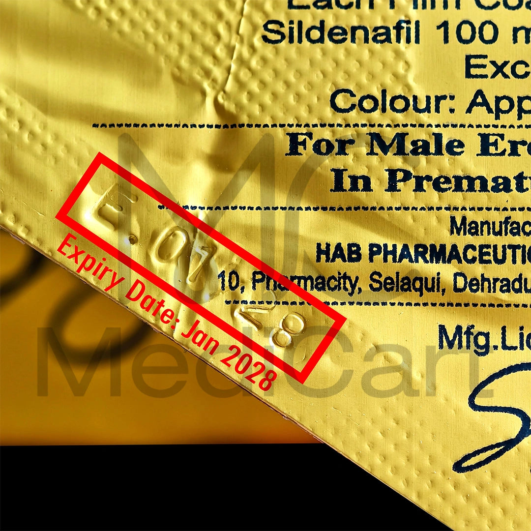 Super Synergi 100/60 Tablets – Sildenafil 100mg + Dapoxetine 60mg | 4 Tablets