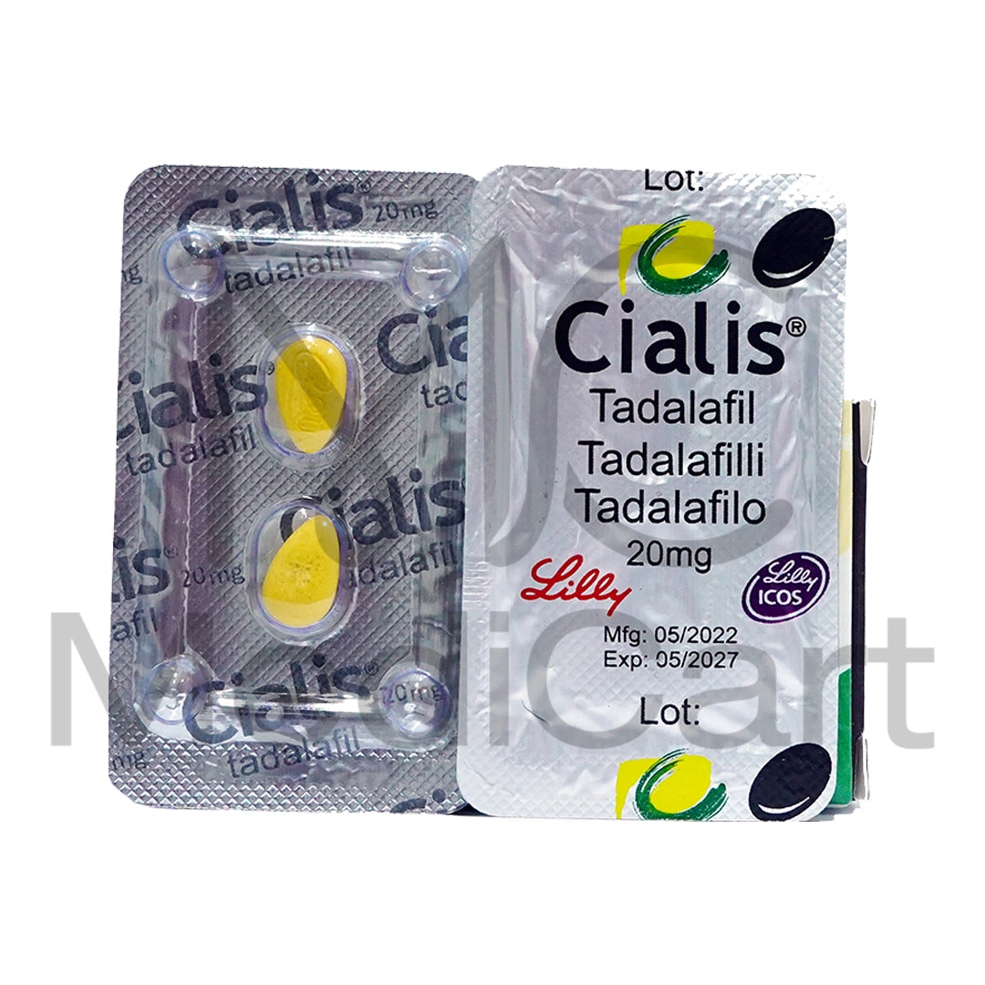 Cialis 20mg Tablets – 4 Tablets Packing | Pakistan